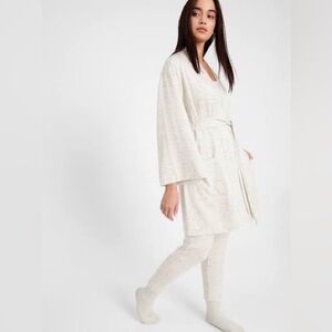 New banana republic baby terry robe S/M Super soft